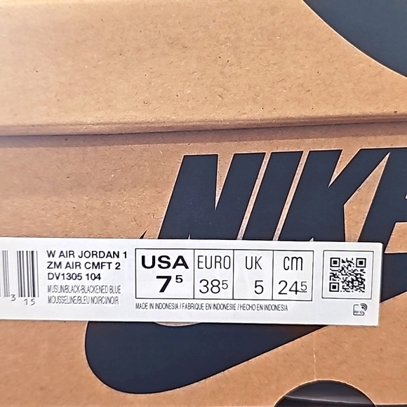 Air jordan 1 Zoom CMFT2 size women's 7.5 style code DV1305 104 - Picture 8 of 9